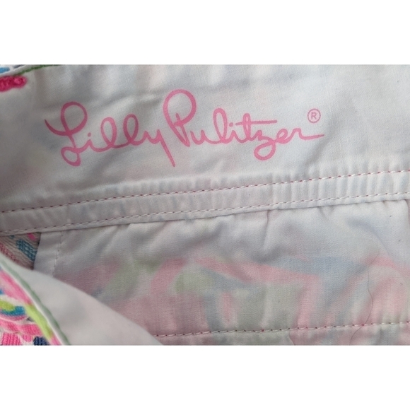 Lilly Pulitzer Callahan Shorts in Palm Reader Size 0 - Picture 5 of 7